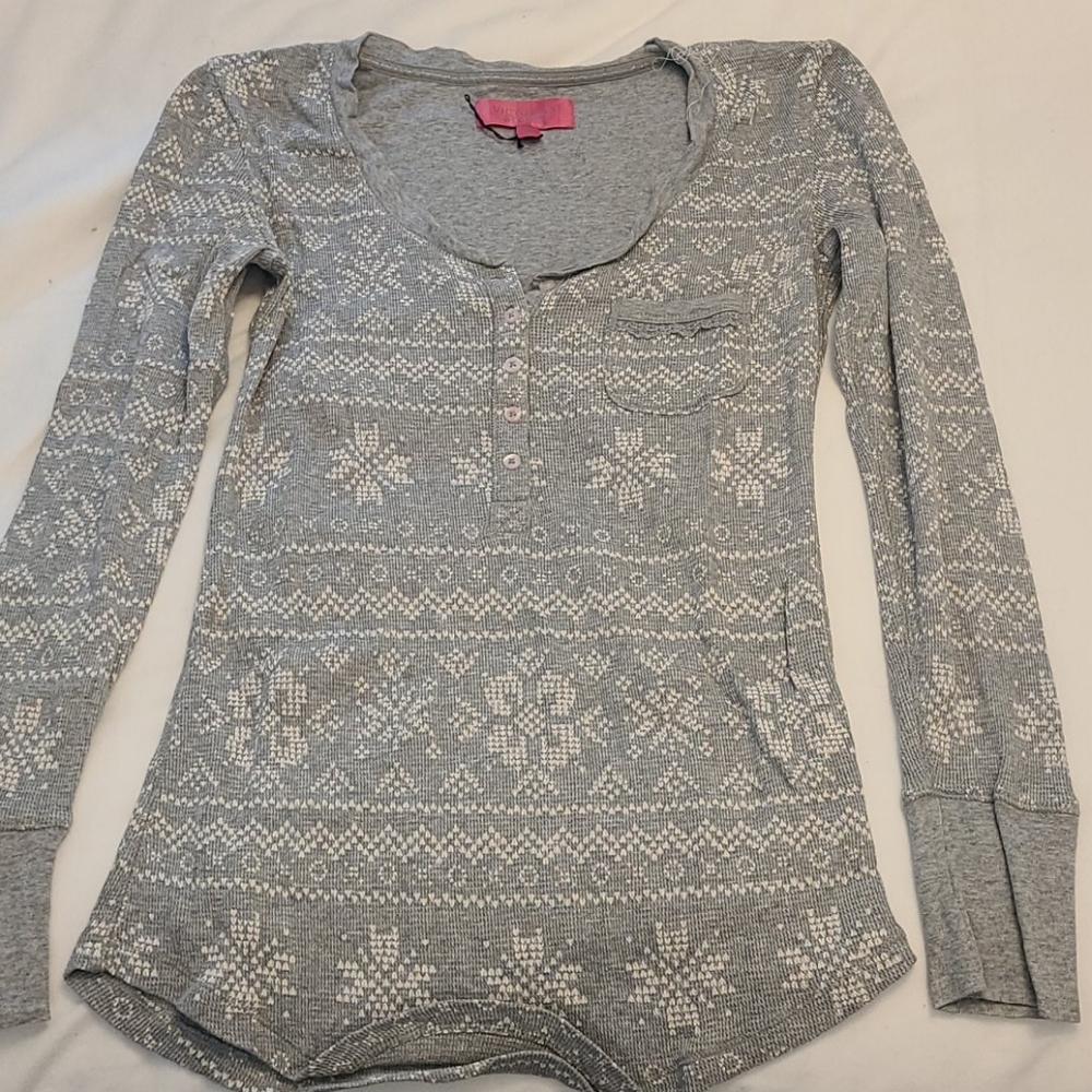 NWOT Victoria's Secret long john style Pajama set